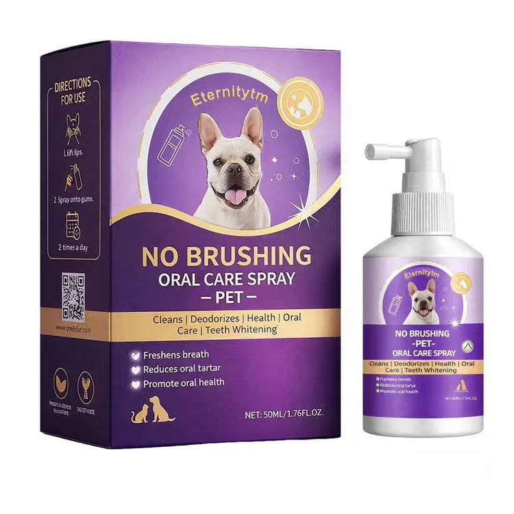 Eternitytm🍃No-Brushing Oral Care Spray for Dogs & Cats